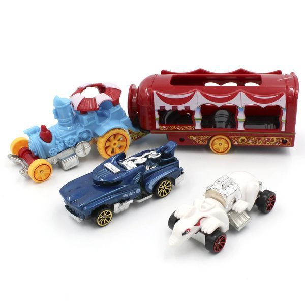 Модель трейлера з машинками Hot Wheels 10212 фото