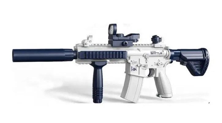 Водний автомат електричний на акумуляторі Water Gun Синій 33922 фото