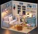 Румбокс 3d интерьерный конструктор DIY House Голубая комната 33577 фото 2