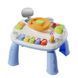 Музыкальный игровой Столик 2 в 1 Подвеска на кроватку Игрушечный руль Синий 39256 фото 1