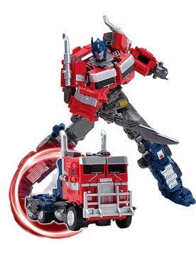 Робот Трансформер Оптимус Прайм Optimus Prime Металлопластик 18 см Вид 2 44484 фото