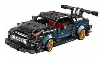 Конструктор машинка Спорткар Sportcar Nissan Skyline GTR R34 681 деталь Сірий 32654 фото