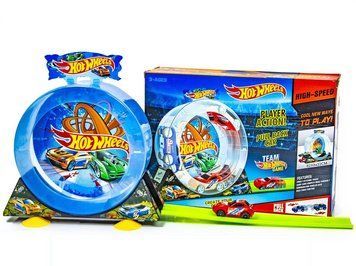 Трек Хот Вілс з інерційною машинкою Hot Wheels Мертвая петля 10213 фото
