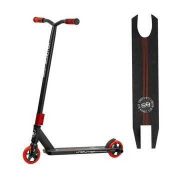 Трюковий самокат HIC-система Best Scooter LineRunner Чорний з червоним 29059 фото