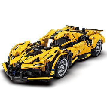 Конструктор машина Спорткар Lamborghini Жовтий 422 деталі 42202 фото