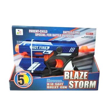 Пістолет бластер "Blaze Storm" з м'якими кулями Nerf Нерф 3024 фото