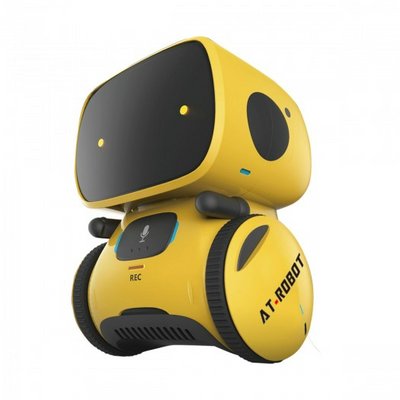 Інтерактивний робот із голосовим управлінням AT Rоbot українська озвучка Жовтий 24306 фото