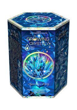 Игровой набор для проведения опытов "Growing crystal" Danko Toys Синий 23856 фото