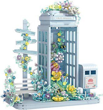 Конструктор телефонна будка Telephone Booth 2079 деталей 37008 фото