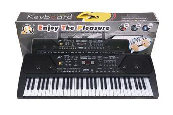 Дитячий Орган Синтезатор із мікрофоном Electronic Keyboard 61 клавіша FM радіо 28723 фото