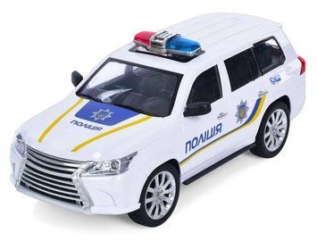 Поліцейська машинка на радіокеруванні Поліція Білий 30910 фото