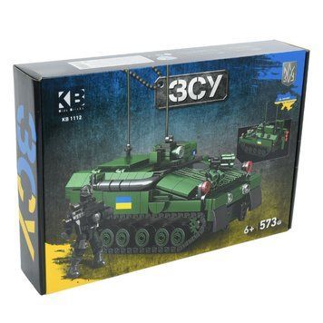 Конструктор военный ЗСУ Военная техника БМП 573 детали 33528 фото