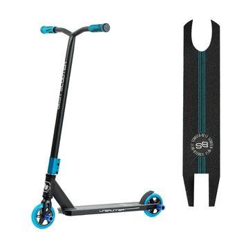 Трюковий самокат HIC-система Best Scooter LineRunner Чорний з блакитним 29060 фото