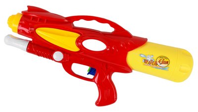 Водний пістолет бластер із накачуванням TK Group 47 см Червоний з жовтим 29081 фото