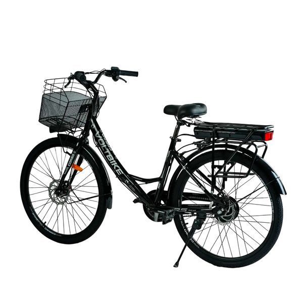 Електровелосипед 350 W 26 дюймів зріст 160-180 см Corso VOLT BIKE Чорний 40310 фото