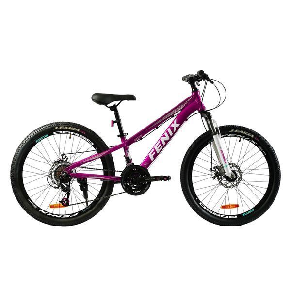Спортивний велосипед 24 дюйми 9-14 років CORSO Fenix Фіолетовий 32388 фото