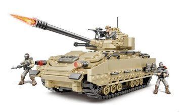 Конструктор военный ЗСУ Военная техника Танк БМП M2 Bredley Брэдли 1114 деталей 33529 фото