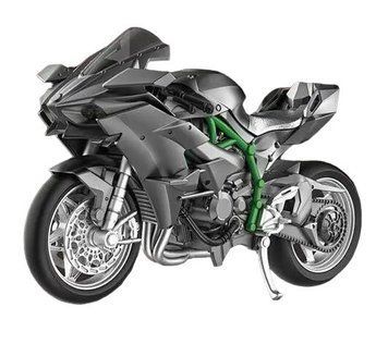 Конструктор Мотоцикл Спортбайк&nbsp;Kawasaki 612 деталей Чорний 33683 фото