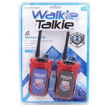 Игрушка полицейская рация Walkie Talkie Красная 20263 фото