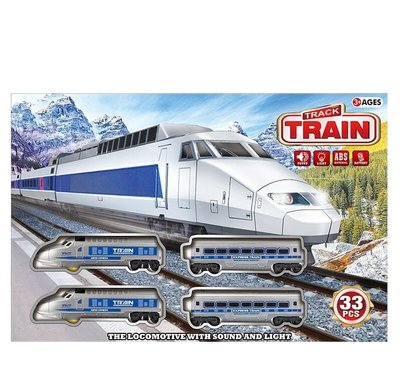 Залізниця Track Train 33 елементи довжина колій 153 см 29936 фото