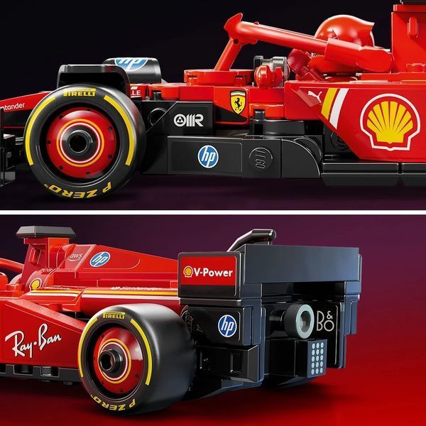 Конструктор Лего машини Ferrari SF-24 F1 Race Car Lego Speed Champions 275 деталей (77242) 44085 фото