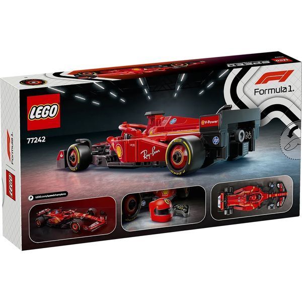 Конструктор Лего машини Ferrari SF-24 F1 Race Car Lego Speed Champions 275 деталей (77242) 44085 фото