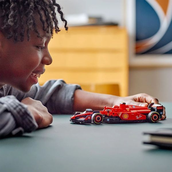 Конструктор Лего машини Ferrari SF-24 F1 Race Car Lego Speed Champions 275 деталей (77242) 44085 фото
