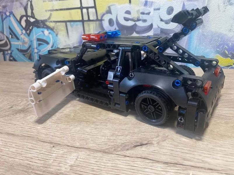 Конструктор машинка Поліцейський автомобіль Technique 487 деталей 36198 фото