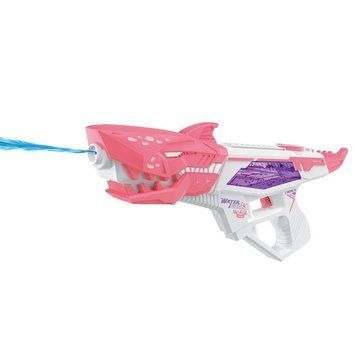 Водный пистолет на аккумуляторе Акула Water Gun Розовый 33926 фото