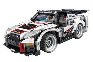 Дитячий конструктор машина на радіокеруванні Nissan Ніссан Racing 330 деталей 38519 фото