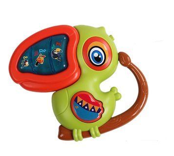 Детское пианино с подсветкой Попугай WToys Украинское озвучивание 36149 фото