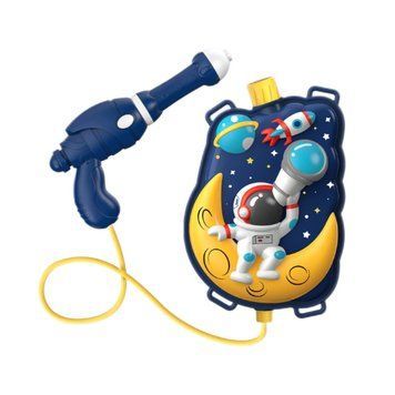 Водный Пистолет с Рюкзаком Насос с Баллоном Water Gun Space Exploration Синий 40907 фото