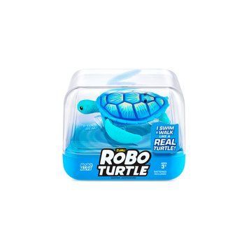 Интерактивная игрушка Robo Alive &ndash; Робочерепаха, голубая 27613 фото