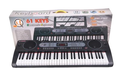 Дитячий Орган Синтезатор із мікрофоном Electronic Keyboard 61 клавіша FM радіо MP3 плеєр 29147 фото