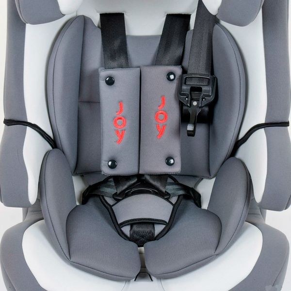 Дитяче Автокрісло універсальне JOY ISOFIX від 9 до 36 кілограмів Світло-серий 21918 фото