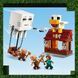 Конструктор Лего майнкрафт Напад на село з повітряною кулею Гаст Lego Minecraft 555 деталей (21273) 43534 фото 4