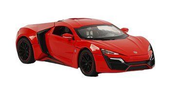 Машинка металева дитяча Lykan Hypersport Auto Expert Premium Червоний 30151 фото