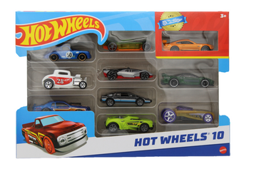 Набір машинок Хот вилс Автомобіль базовий 10 шт. Hot Wheels в ассортименті 30493 фото