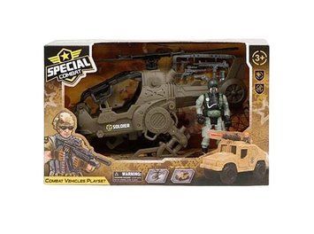 Дитячий військовий вертоліт Special Combat із фігуркою солдата 29982 фото