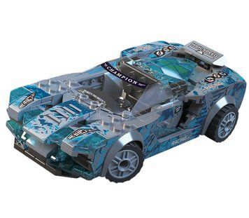 Конструктор Машина Cars Building Blocks 396 деталей Блакитний 36911 фото