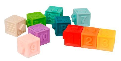Сенсорні кубики для дітей Textured Blocks Вид 1 25186 фото