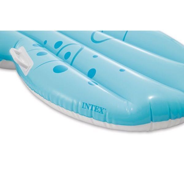 Детский надувной плотик Интекс Intex Аксолотль 109 х 94 х 14&nbsp;см от 3х лет 43083 фото