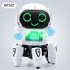 Интерактивный танцующий Робот с подсветкой и проектором Robot Bot Белый 35097 фото 8