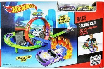 Трек Хот Вілс з машинками Hot Wheels Мертва петля 3069 фото