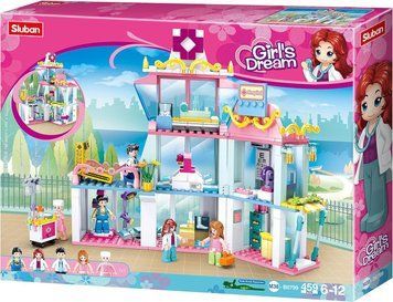 Конструктор Sluban Girls Dream Больница с фигурками 459 деталей 43436 фото