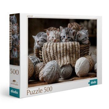 Дитячі пазли 500 елементів Dodo Милі котики 27000 фото