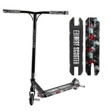 Трюковый самокат с принтом Best Scooter Серый 26017 фото