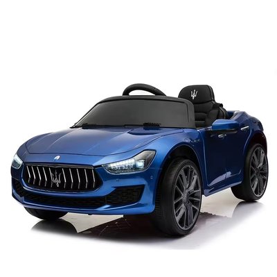 Дитячий електромобіль із пультом Maserati Синій 30557 фото