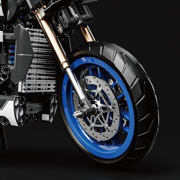 Конструктор Мотоцикл Спортбайк Yamaha 820 деталей 44490 фото
