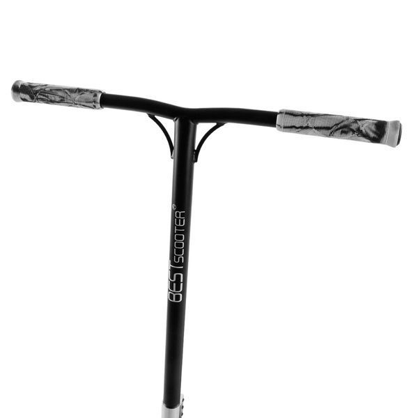 Трюковый самокат с принтом Best Scooter Серый 26017 фото